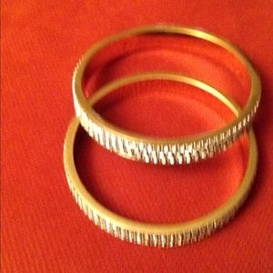 Classy fashion bangles with stones.